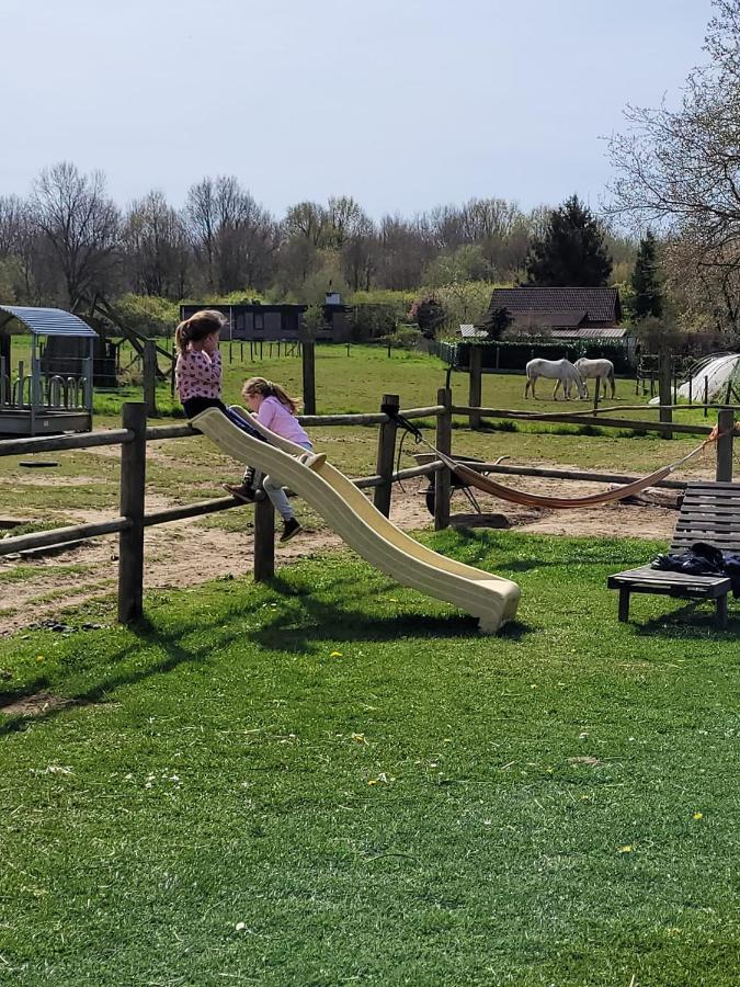 Slapen Tussen De Ezels In De Yurt Hotel Aarschot Luaran gambar